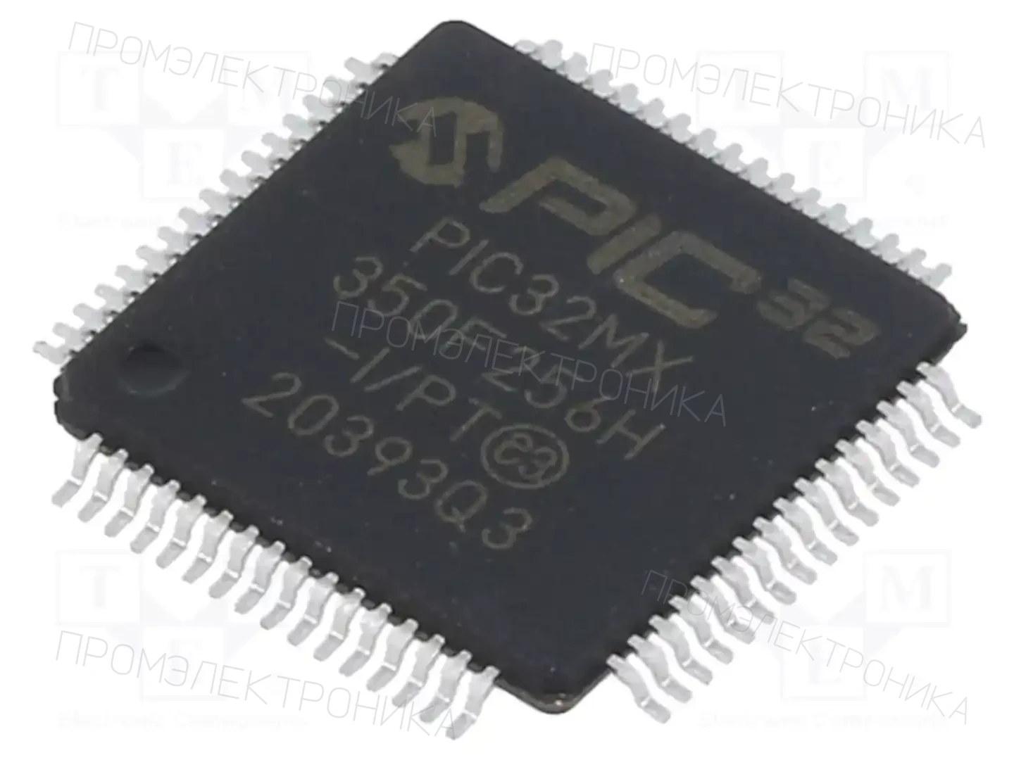 Microchip Technology PIC32MX350F256H-I/PT — Линейка PIC32 32-bit