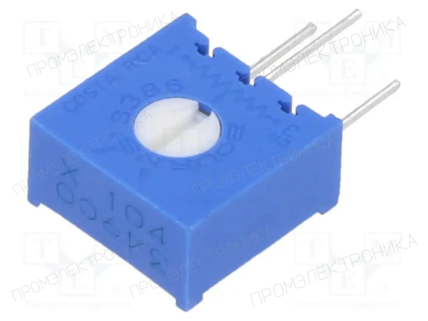 BOURNS 3386X-1-104LF — Потенциометры THT однооборотные