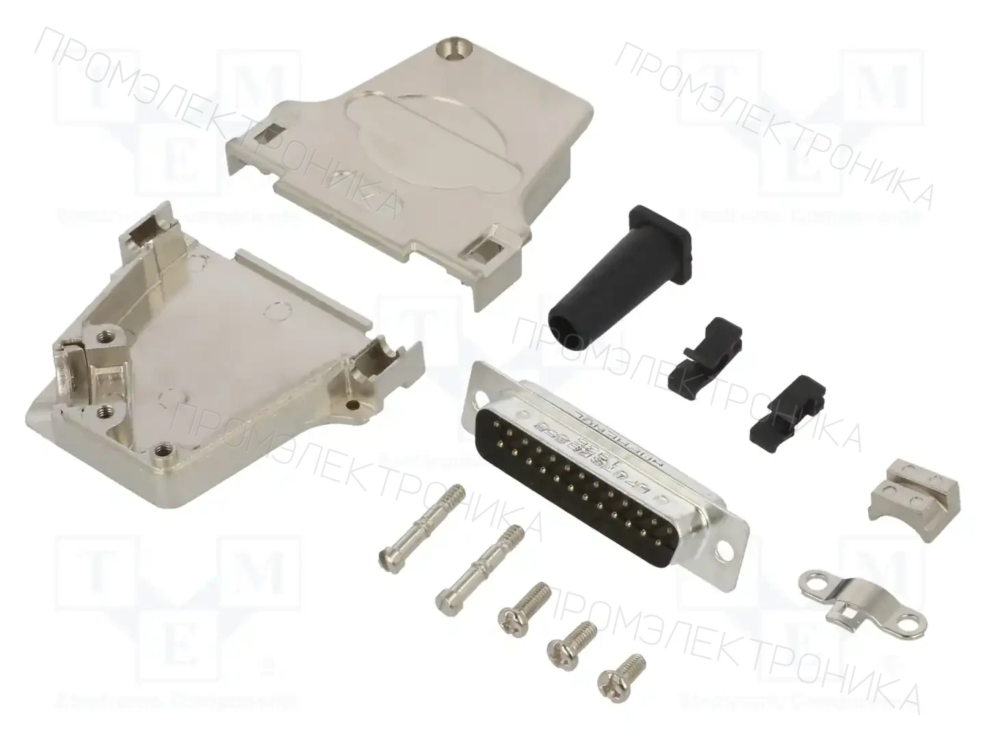 AMPHENOL COMMUNICATIONS SOLUTIONS L17D45ZF25-RG+L717SDB25P — Комплектные штекеры D-Sub