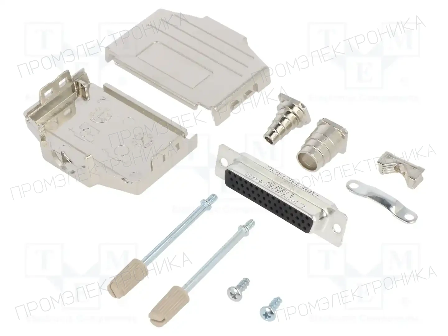 AMPHENOL COMMUNICATIONS SOLUTIONS L17DPPK25-M+L77HDB44S — Комплектные штекеры D-Sub