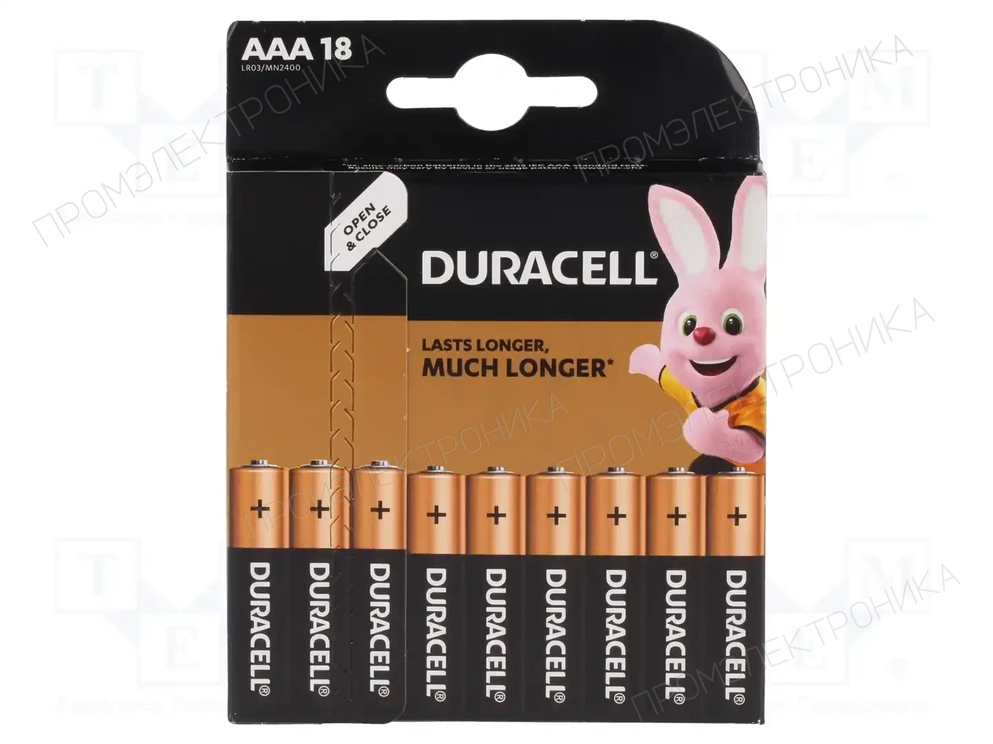 DURACELL LR3/AAA/MN2400(K18) ECONOMY PACK — Батареи
