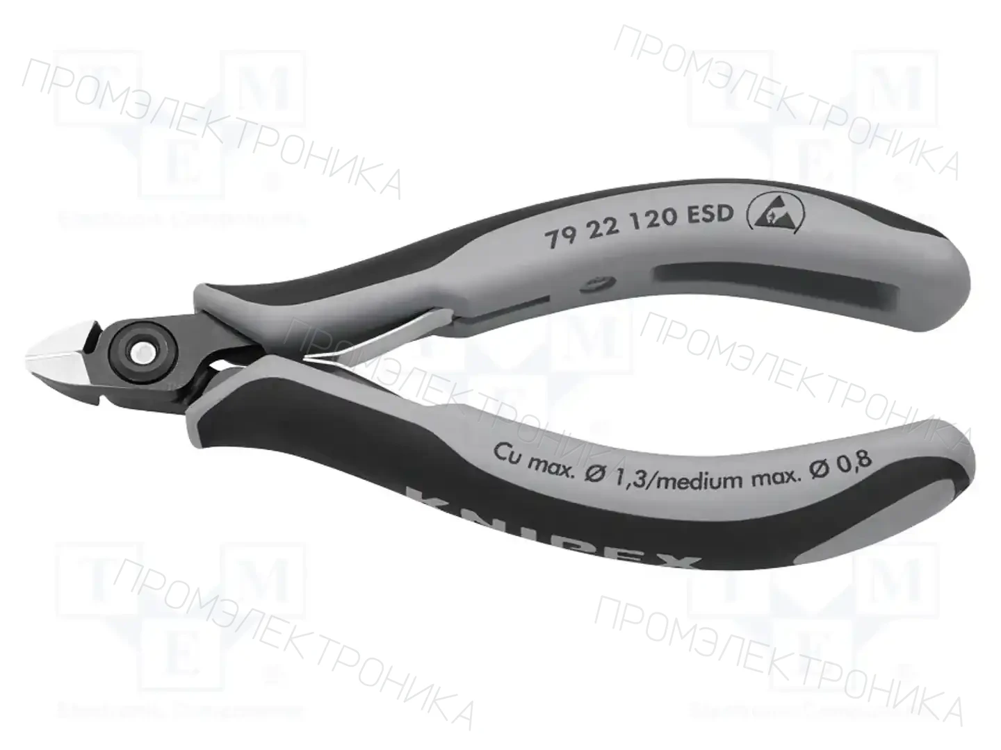 KNIPEX 79 22 120 ESD — Клещи-кусачки для резки