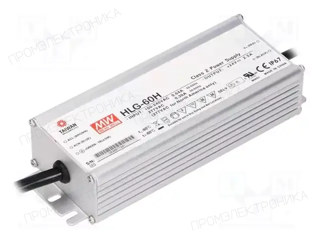 MEAN WELL HLG-60H-48 — Блоки питания для LED