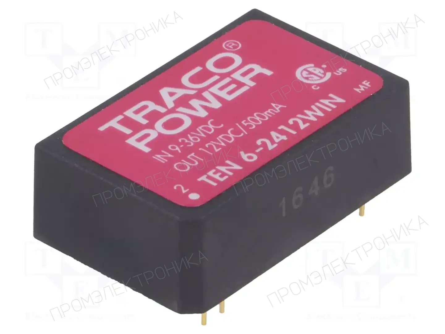 TRACO POWER TEN 6-2412WIN — Преобразователи DC/DC