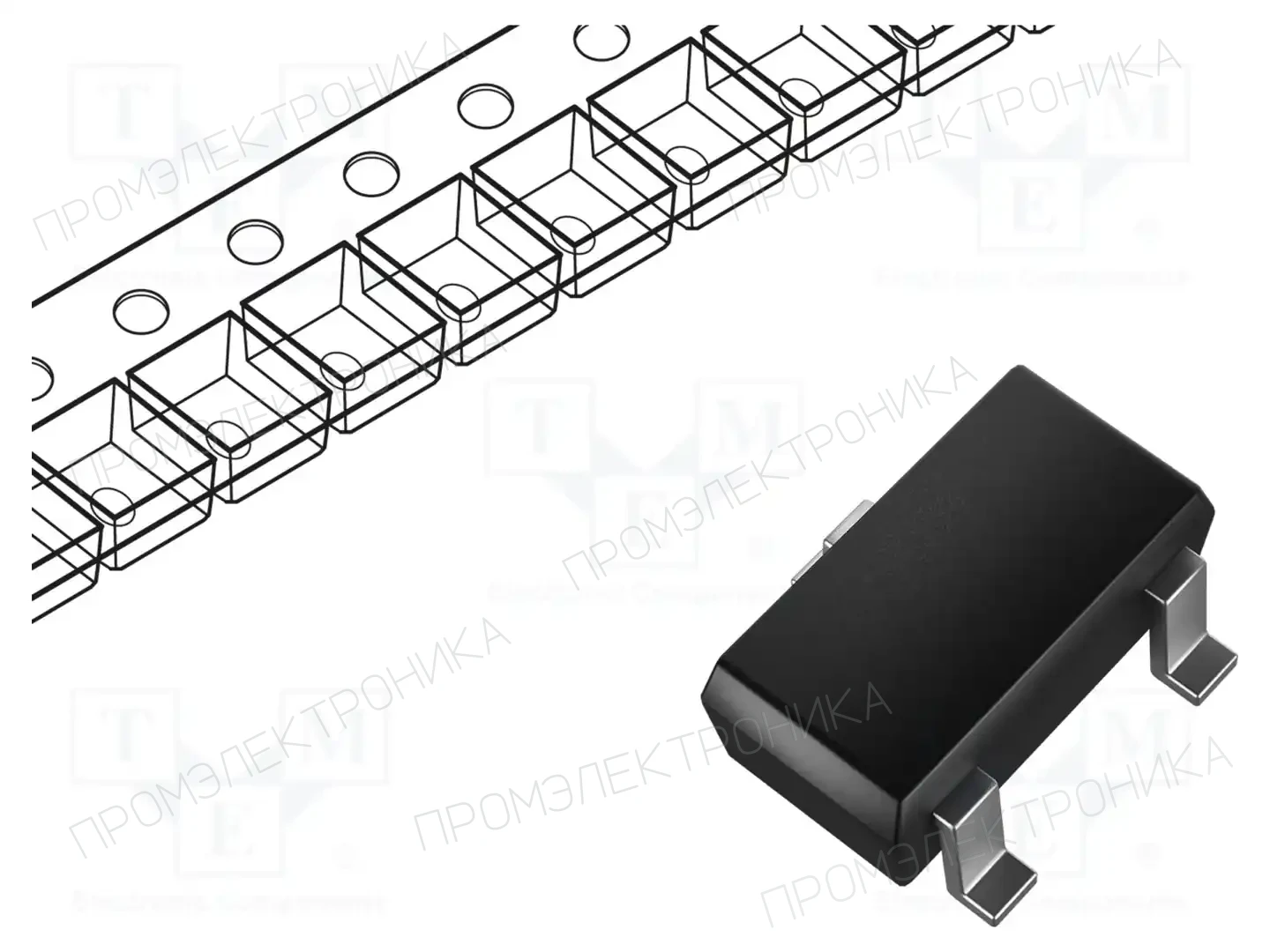 DIODES INCORPORATED ZXTR2105F-7 — Стабилизаторы напряжения нерегулируемые