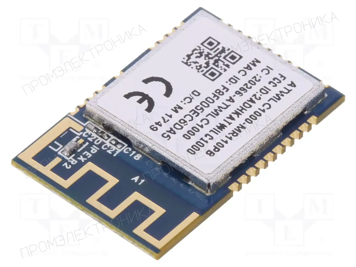Microchip Technology ATWILC1000-MR110PB — Модули IoT (WiFi/Bluetooth)