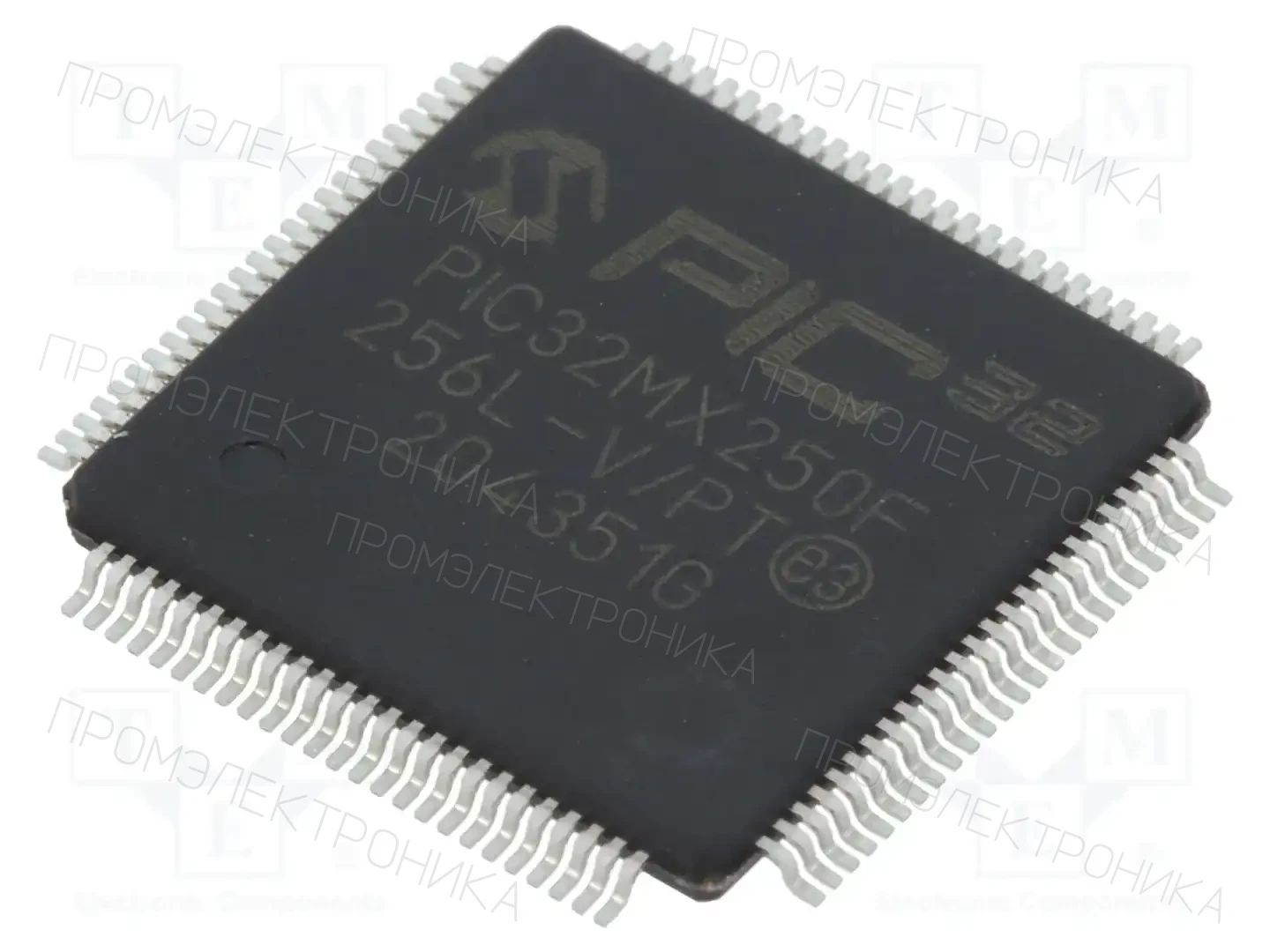 Microchip Technology PIC32MX250F256L-V/PT — Линейка PIC32 32-bit
