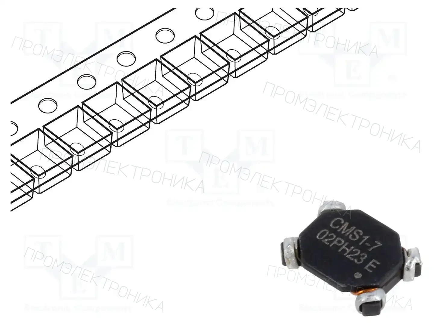 EATON ELECTRONICS CMS1-7-R — Дроссели