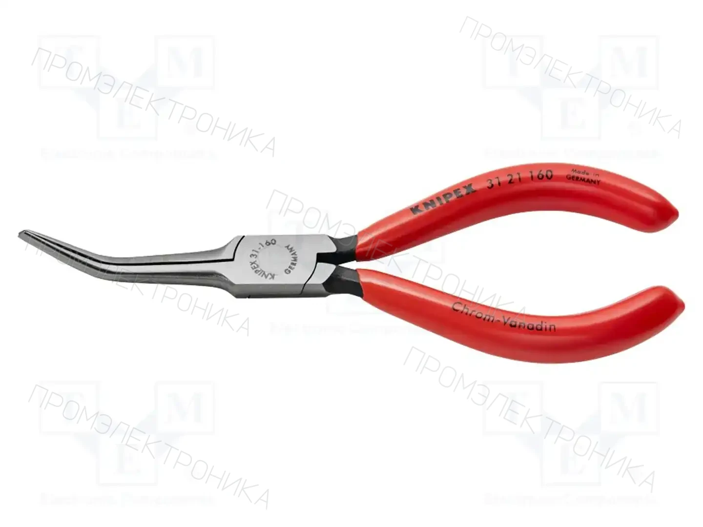 KNIPEX 31 21 160 — Клещи-кусачки плоские и полукруглые