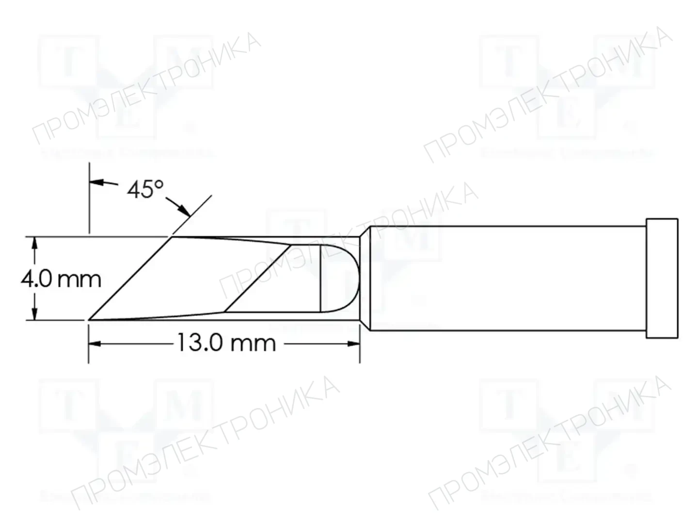 METCAL GT4-KN0040P — Жала паяльников