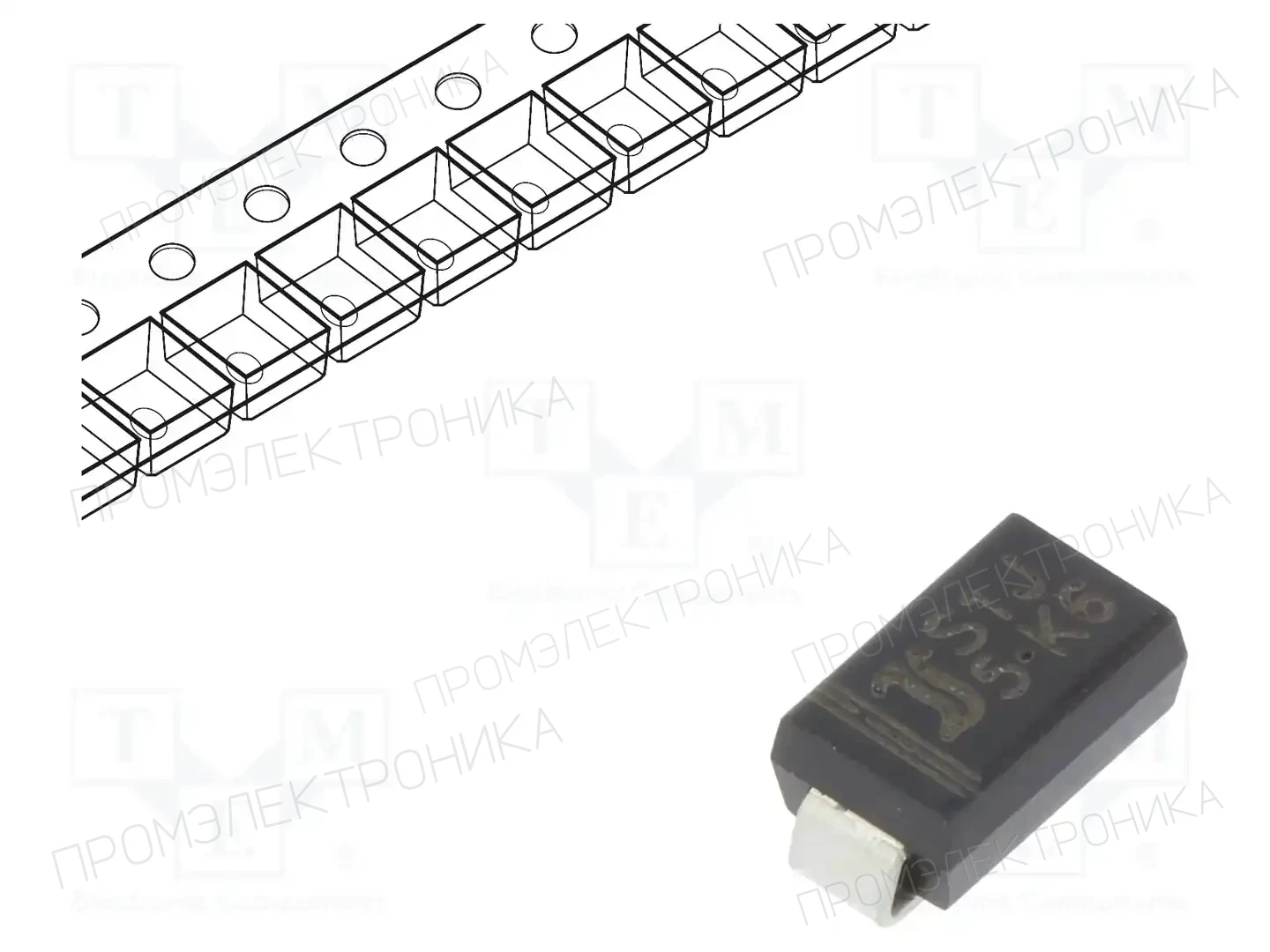 DIOTEC SEMICONDUCTOR S1J — Универсальные диоды SMD