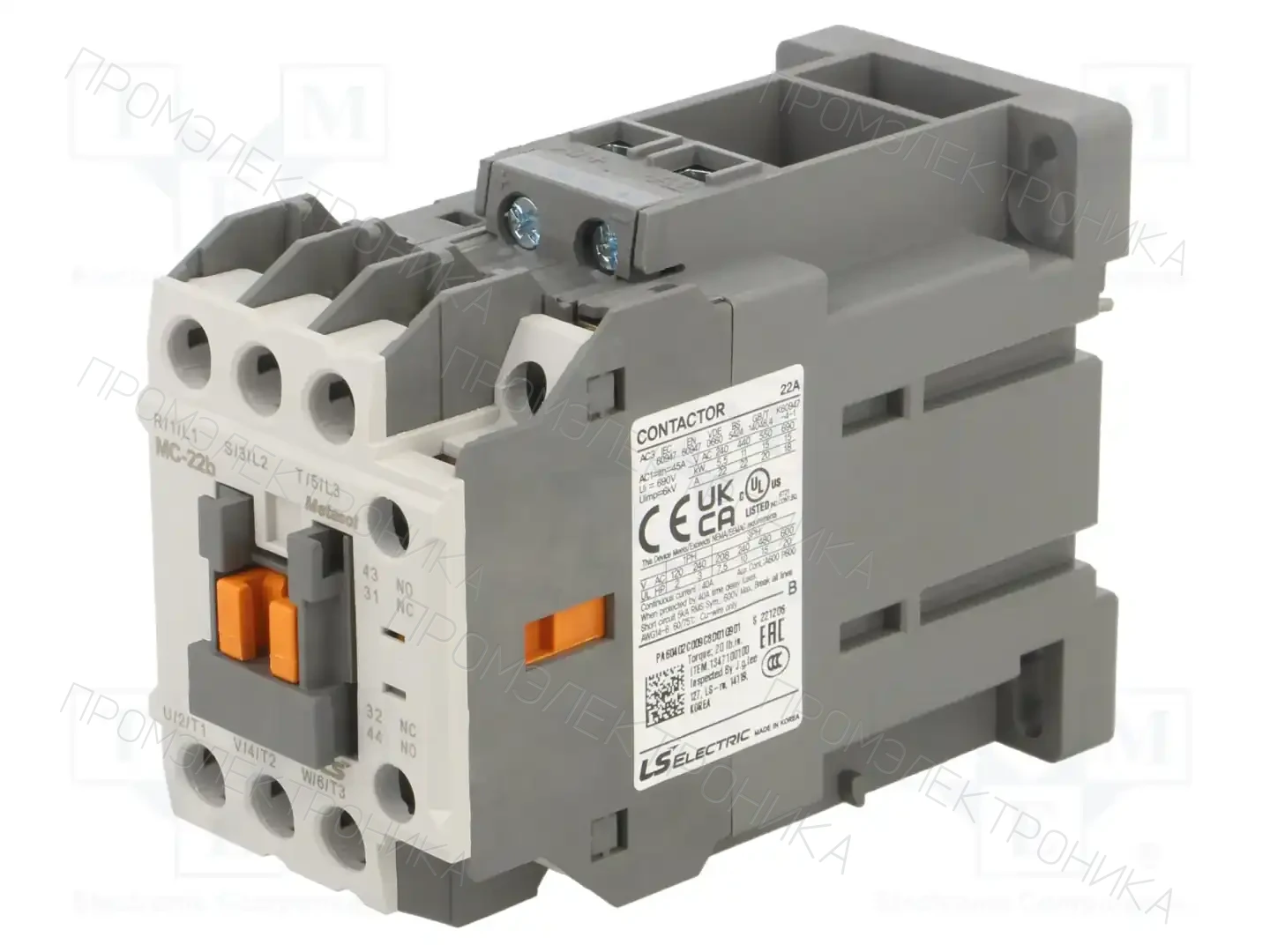 LS ELECTRIC MC-22B 12VDC 1A1B — Контакторы - главные модули