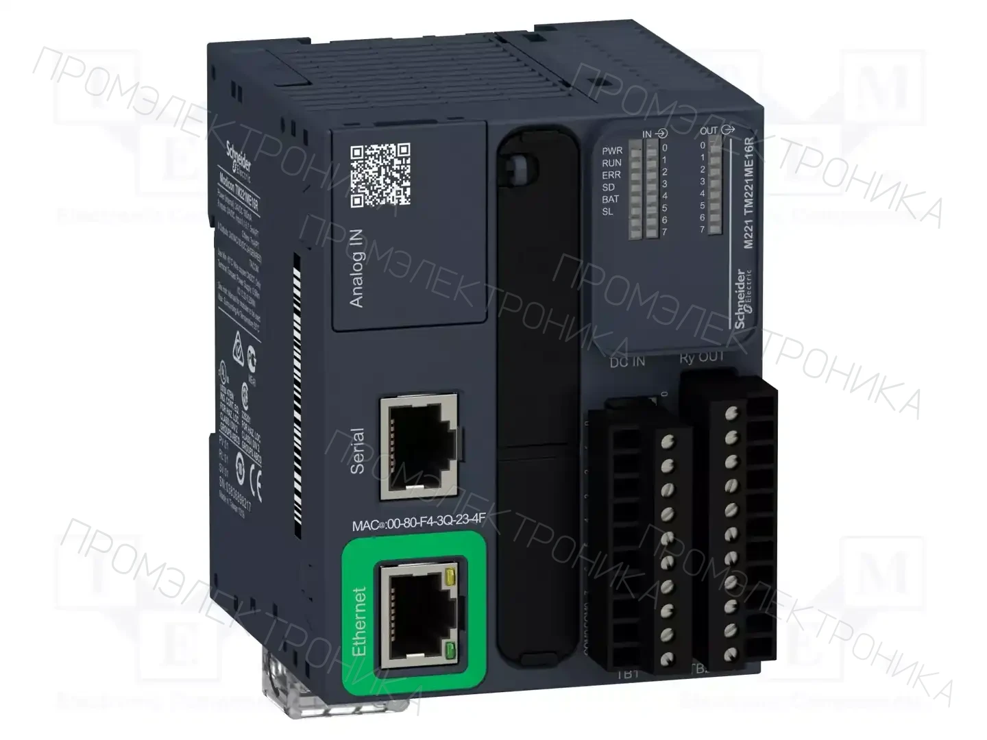 SCHNEIDER ELECTRIC TM221ME16R — Контроллеры PLC
