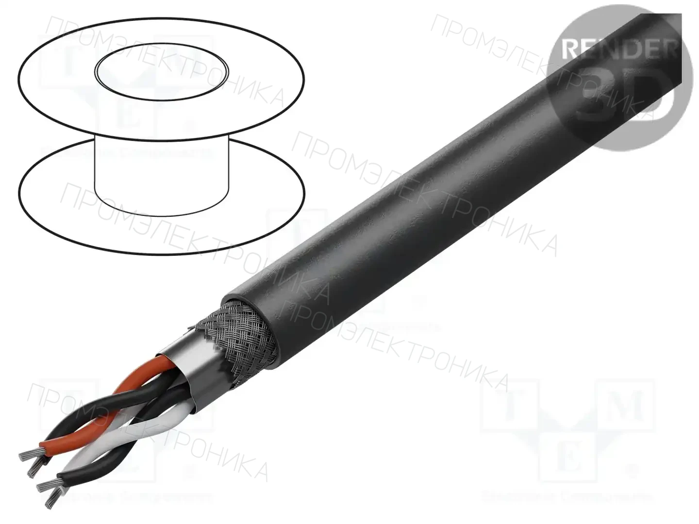 BELDEN 9842LV.01500 — Провода для последовательных шин