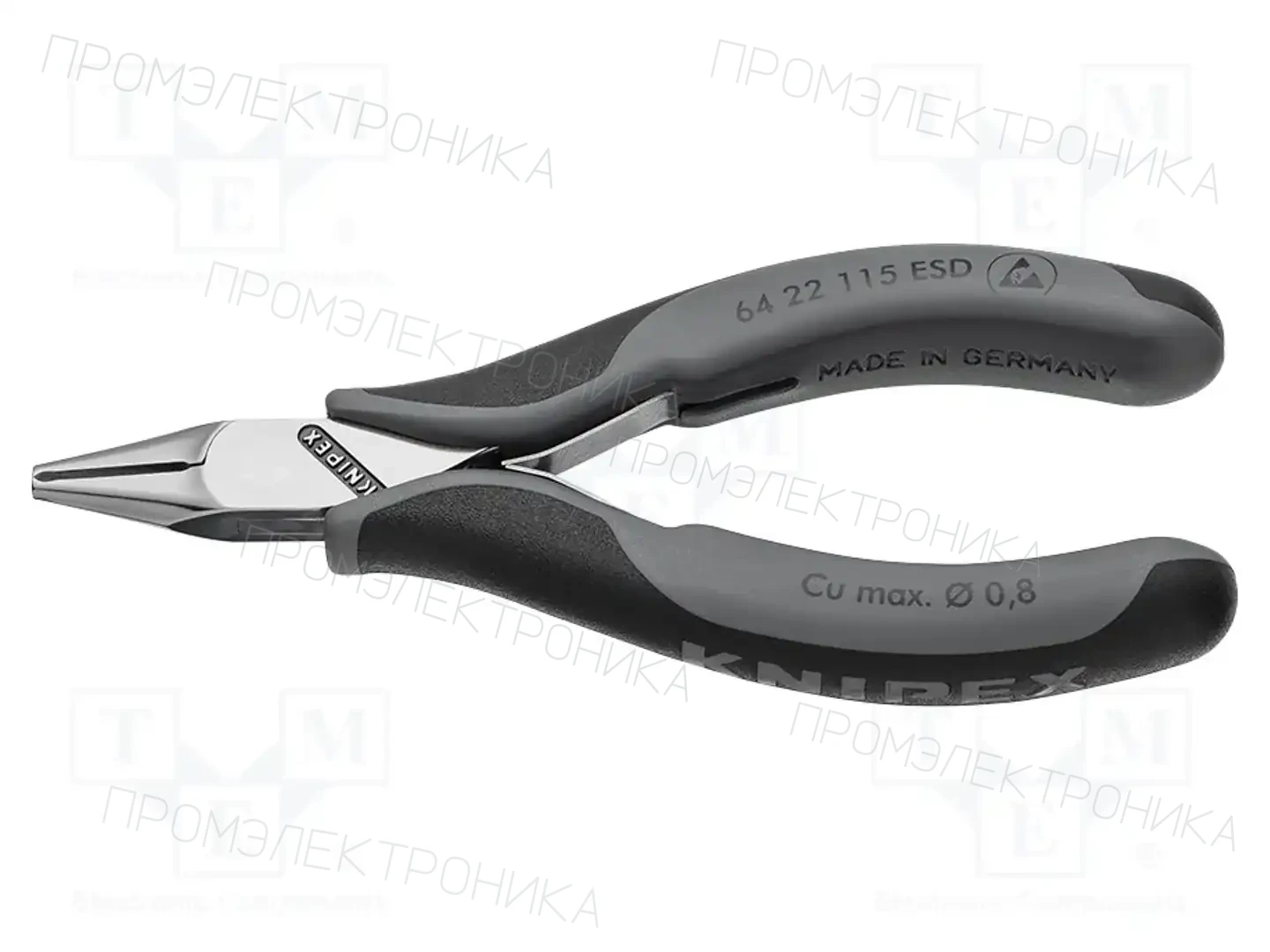 KNIPEX 64 22 115 ESD — Клещи-кусачки для резки