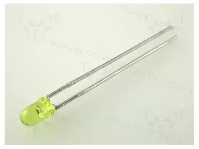 KINGBRIGHT ELECTRONIC L-934YT — Круглые светодиоды THT