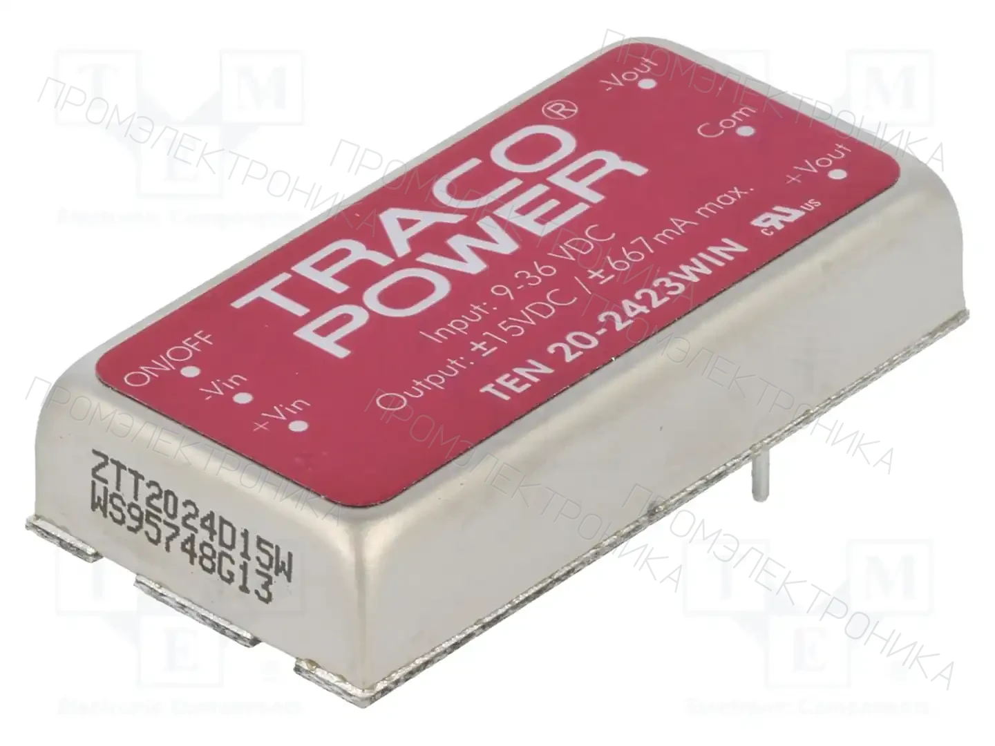 TRACO POWER TEN 20-2423WIN — Преобразователи DC/DC