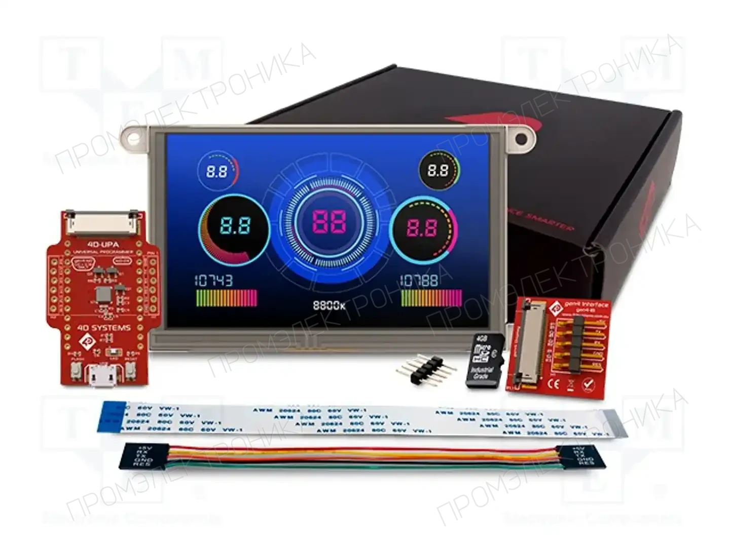 4D Systems SK-GEN4-70D-WVA — Интеллигентные дисплеи