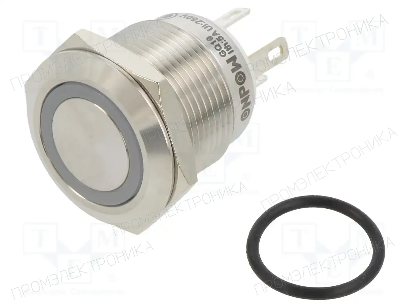 ONPOW GQ19F-10E/J/W/24V/S — Переключатели кнопочные
