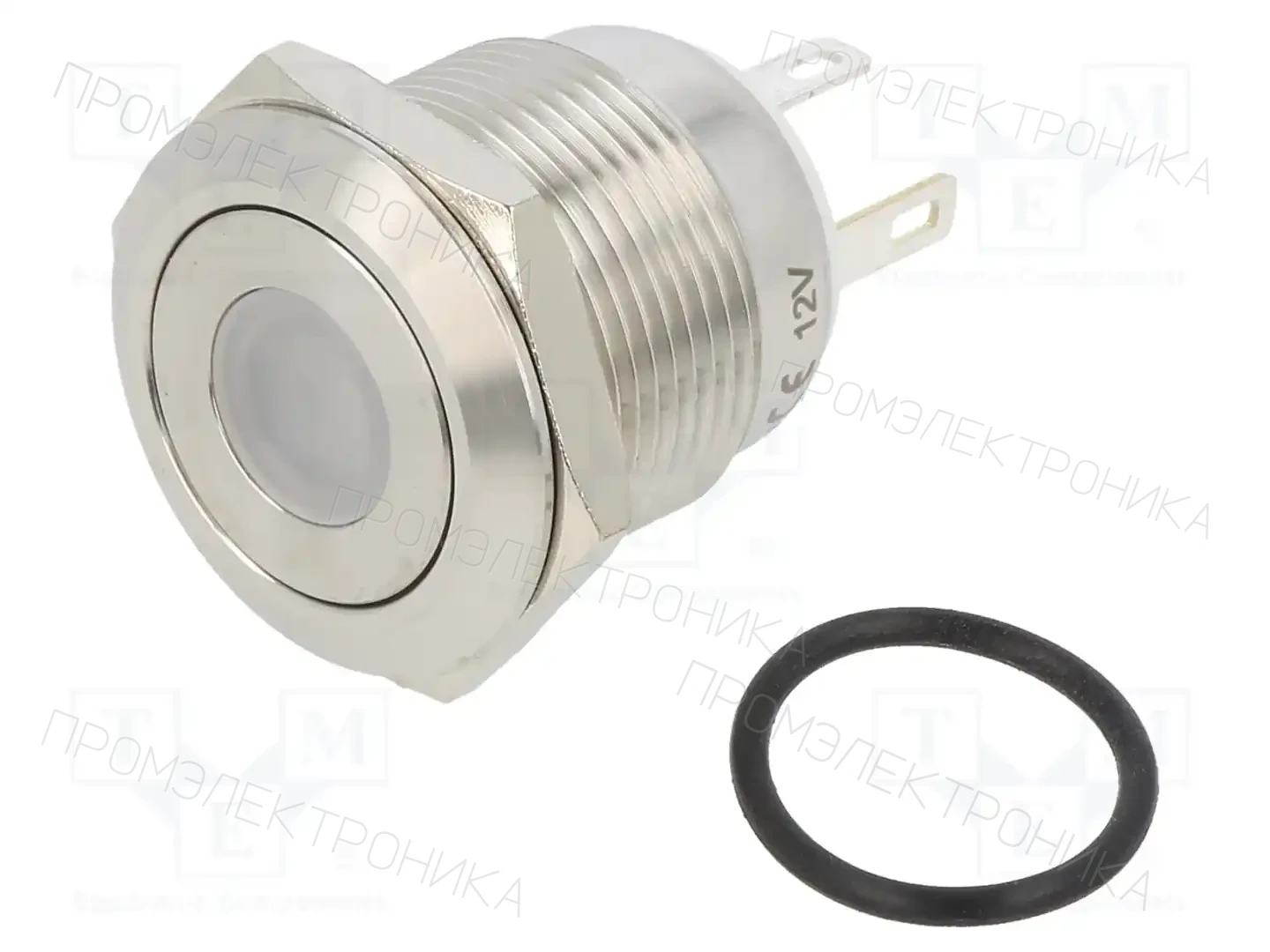 ONPOW GQ19F-10D/J/W/12V/S — Переключатели кнопочные