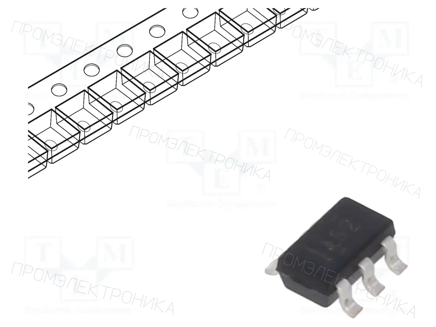 Texas Instruments OPA300AIDBVR — Операционные усилители SMD