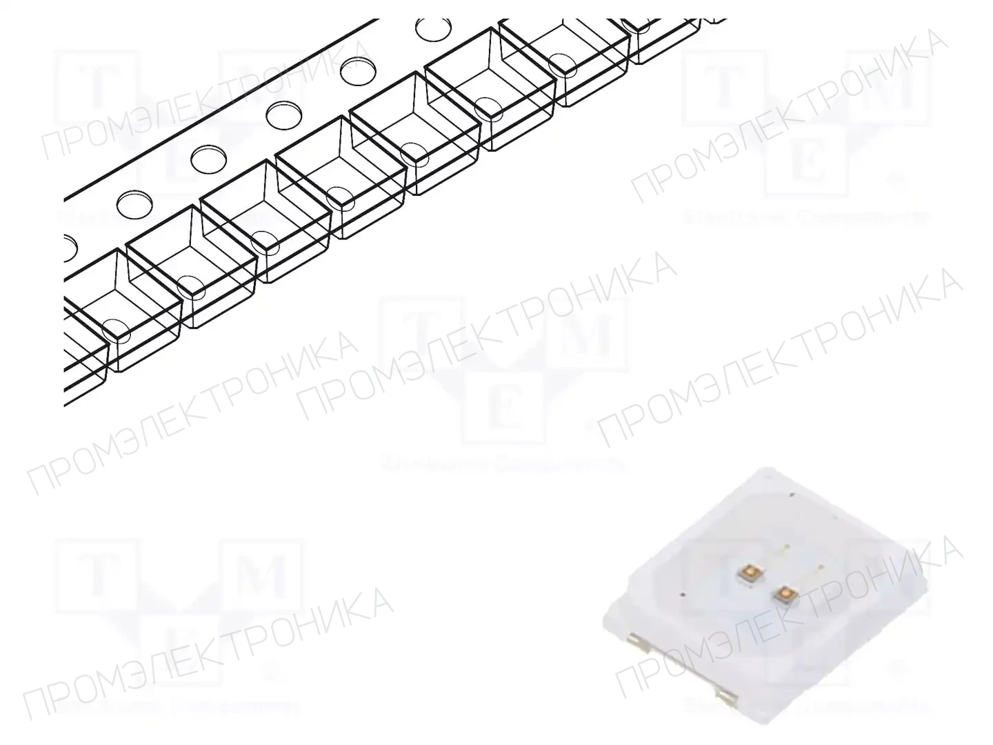 FORYARD FYLS-2835PURC-0.2W — Светодиоды SMD цветные