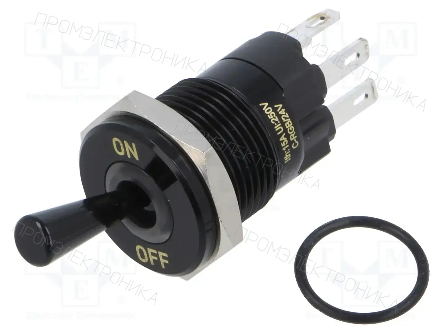 ONPOW ONPOW7116B1-11/2/41RGB/24V/A — Переключатели рычажные 7116B1-11/2/41RGB/24V/A