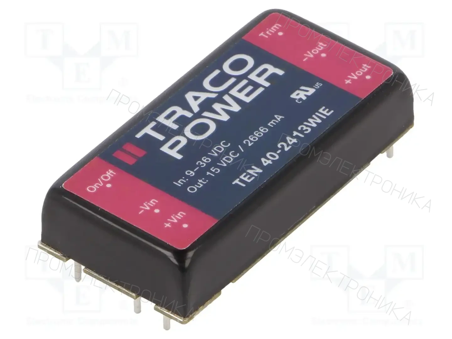 TRACO POWER TEN 40-2413WIE — Преобразователи DC/DC