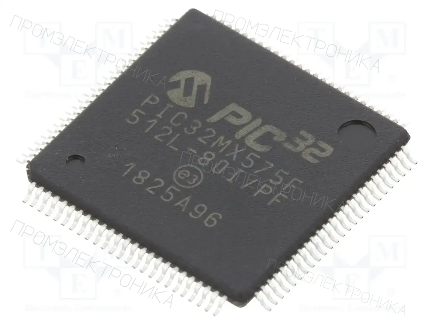 Microchip Technology PIC32MX575F512L-80I/PF — Линейка PIC32 32-bit