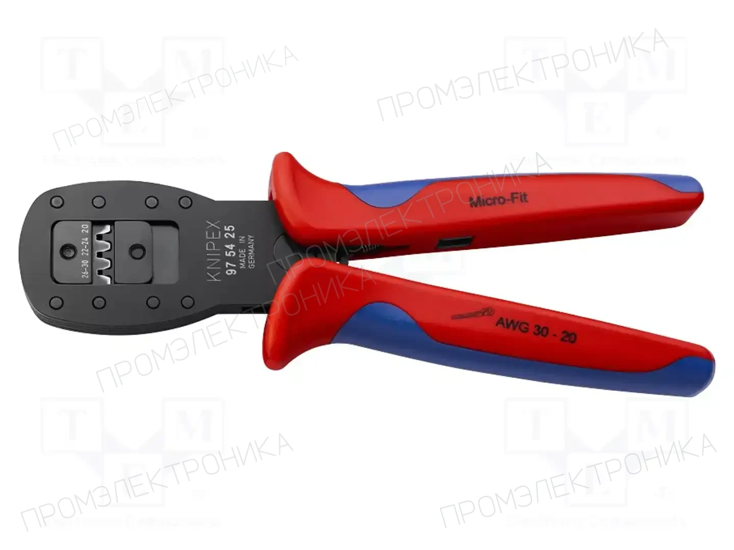KNIPEX 97 54 25 — Зажимные уст-ва кабельных наконечников