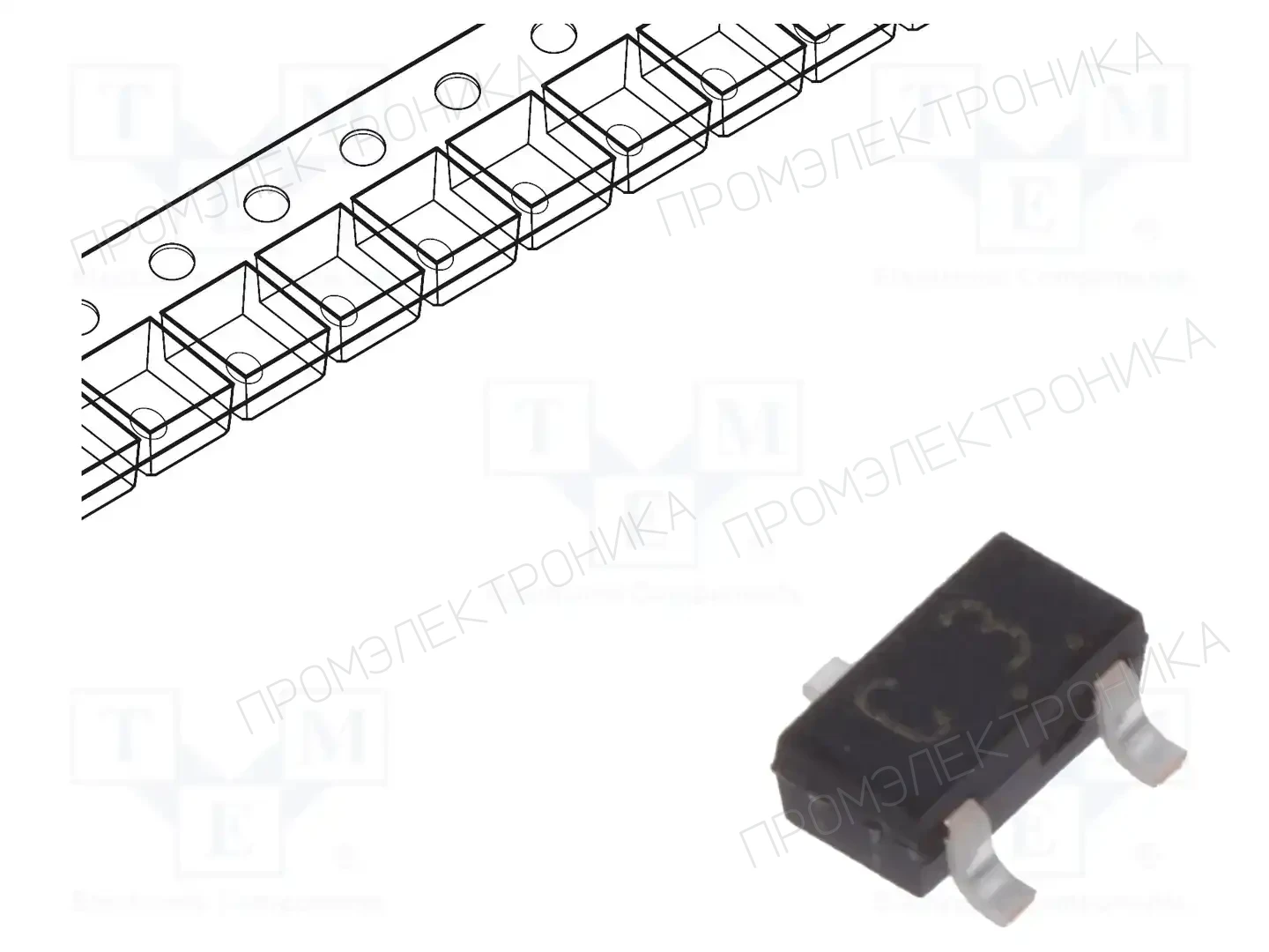 TOSHIBA 2SC3326-A(TE85L,F) — Транзисторы NPN SMD