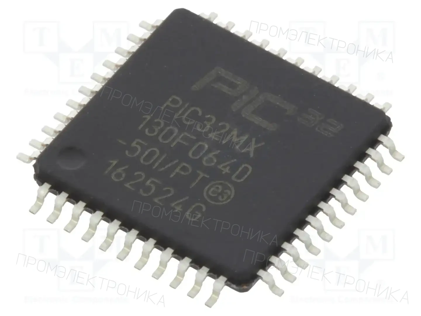 Microchip Technology PIC32MX130F064D-50I/PT — Линейка PIC32 32-bit