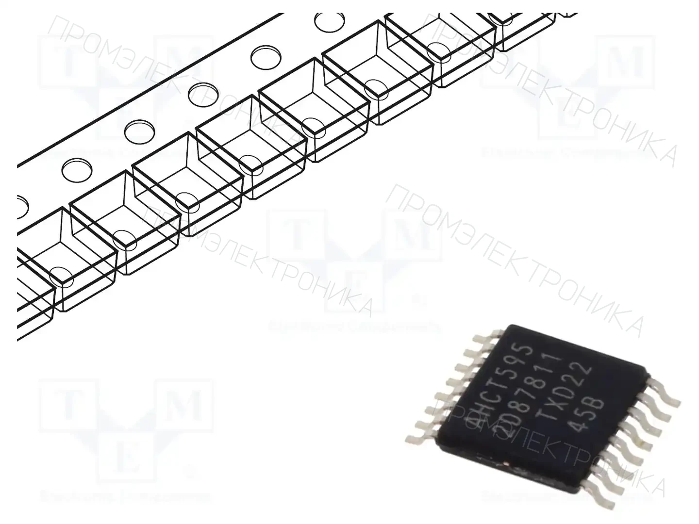 NEXPERIA 74AHCT595PW,118 — Сдвигающие регистры