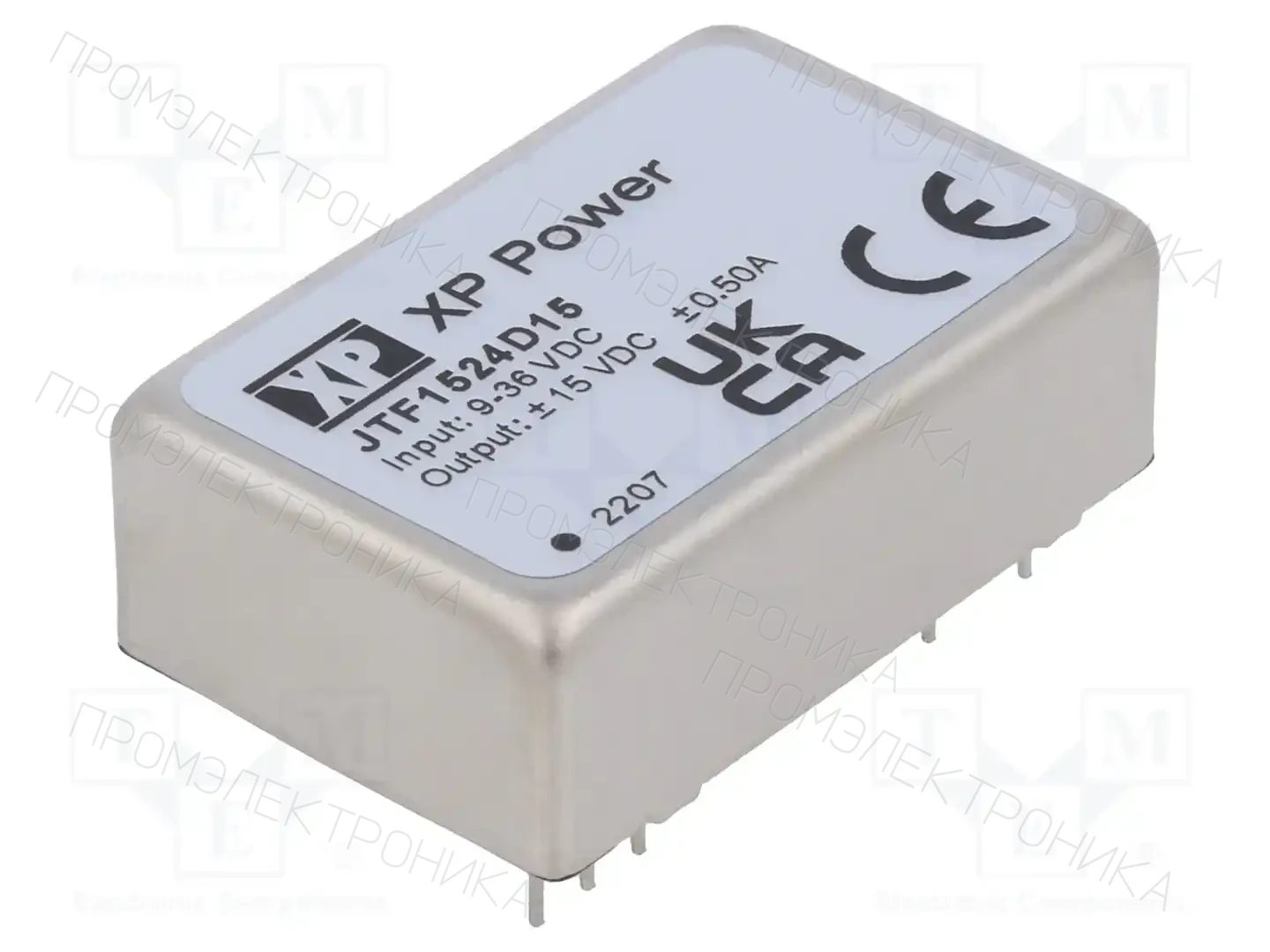 XP POWER JTF1524D15 — Преобразователи DC/DC