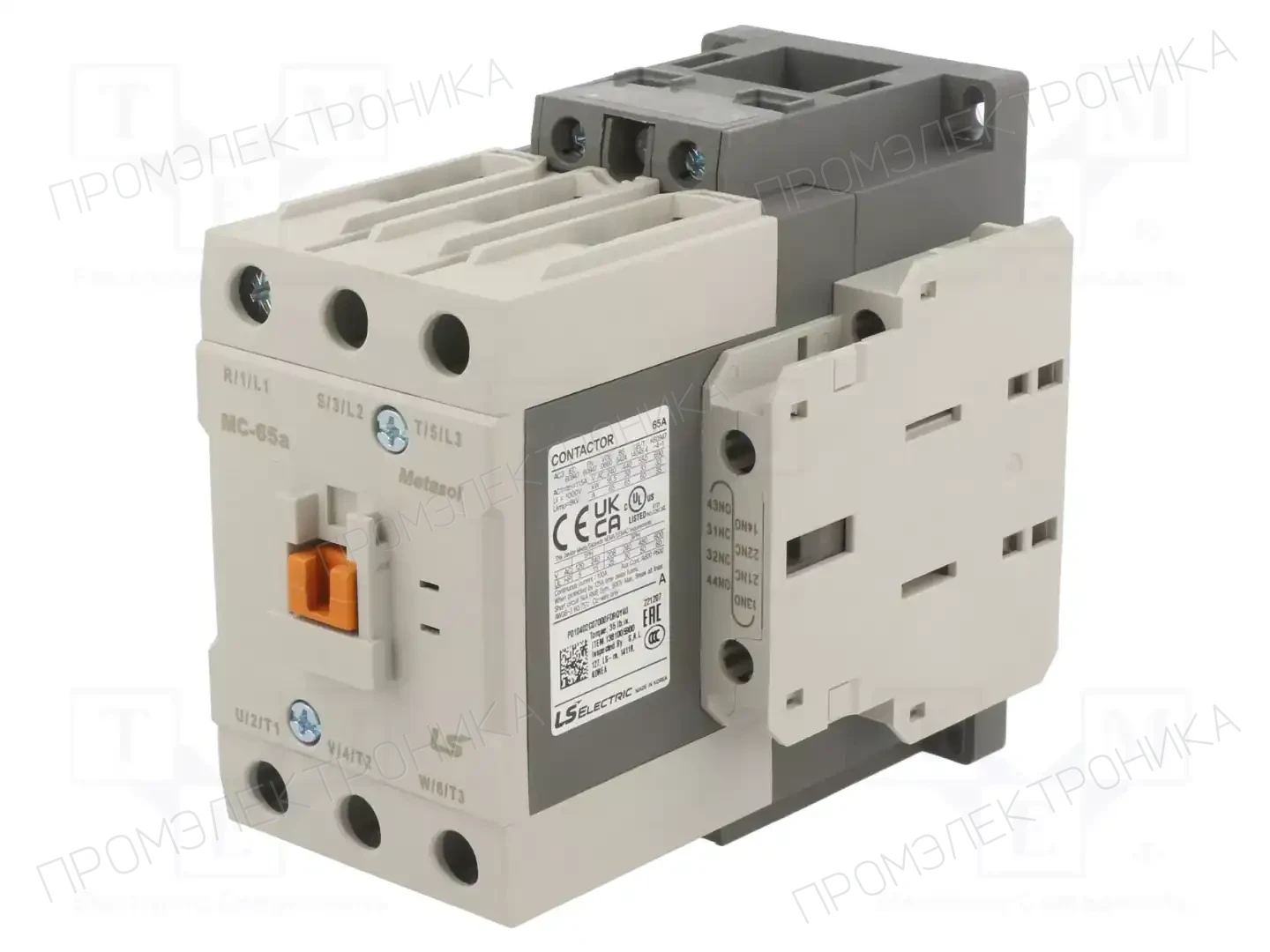 LS ELECTRIC MC-65A 24VAC 1A1B — Контакторы - главные модули