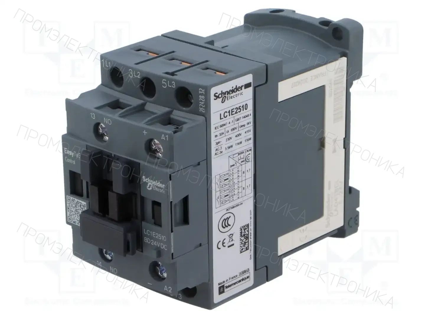 SCHNEIDER ELECTRIC LC1E2510BD — Контакторы - главные модули