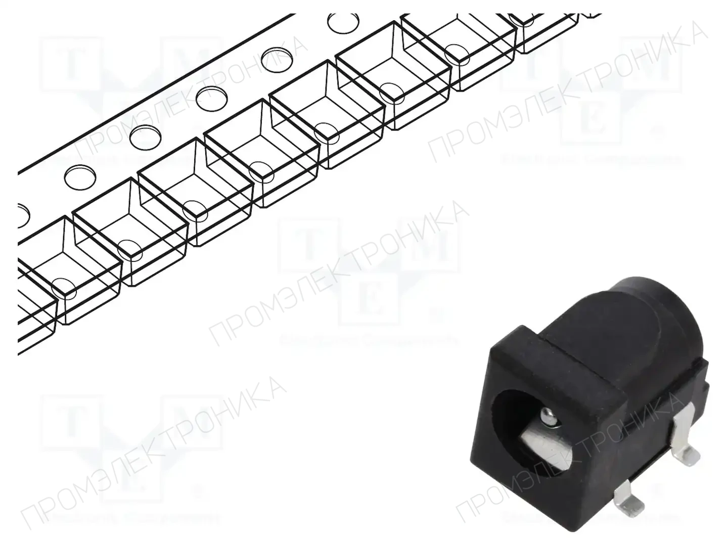 GCT DCJ200-05-A-K1-A — Разъeмы DC