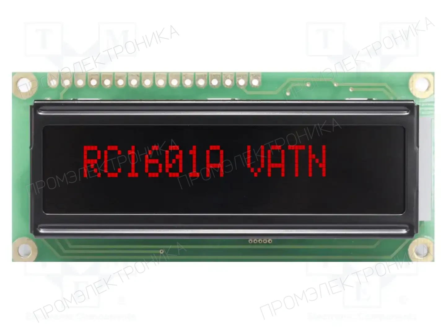 RAYSTAR OPTRONICS RC1601A-LLR-JWVE — Дисплеи LCD буквенно-цифровые