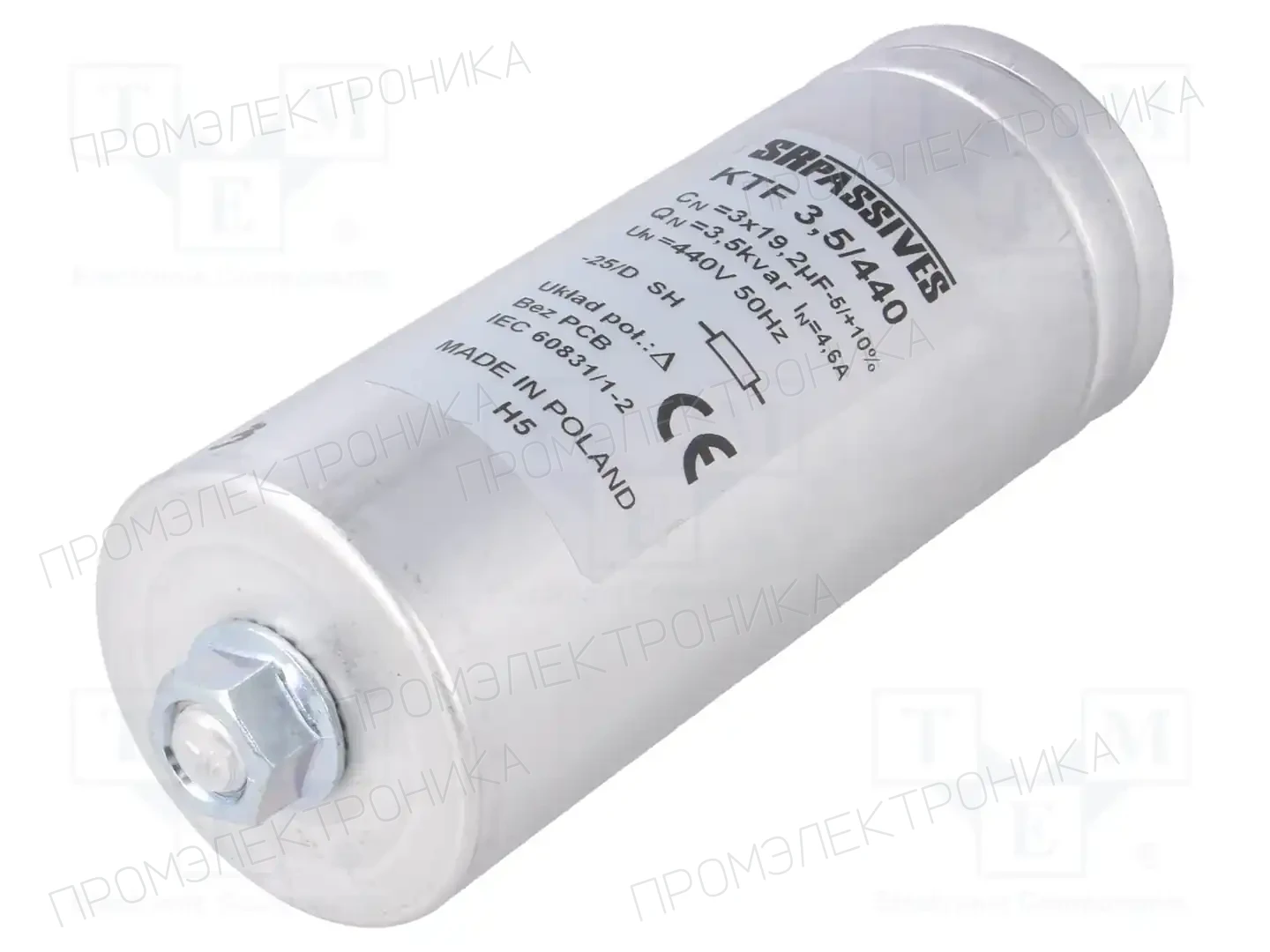 SR PASSIVES KTF-3.5/440 — Конденсаторы для комп. реакт. мощности