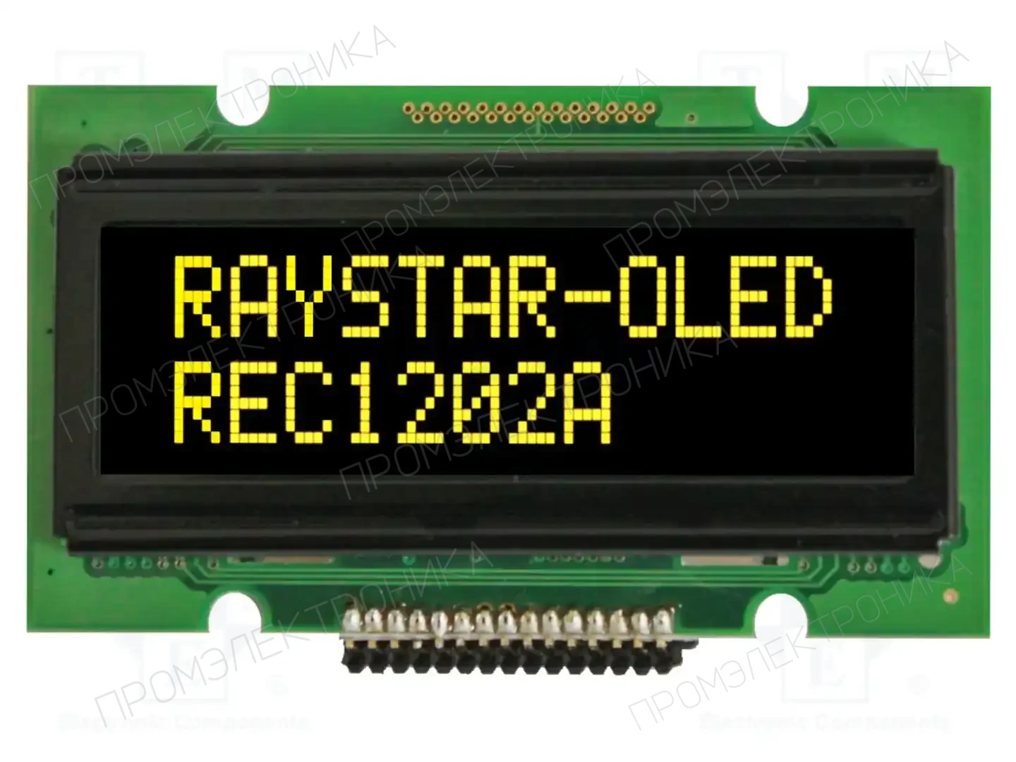 RAYSTAR OPTRONICS REC001202AYPP5N00100 — Дисплеи OLED буквенно-цифровые