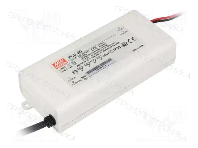 MEAN WELL PLD-60-1400B — Блоки питания для LED