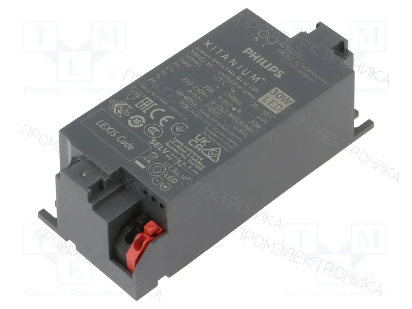 PHILIPS XITANIUM 30W/M 0.65A 46V SC 230V — Блоки питания для LED