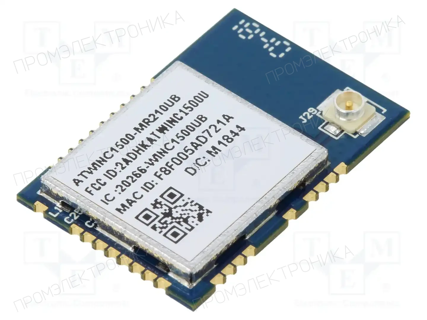 Microchip Technology ATWINC1500-MR210UB1961 — Модули IoT (WiFi/Bluetooth)