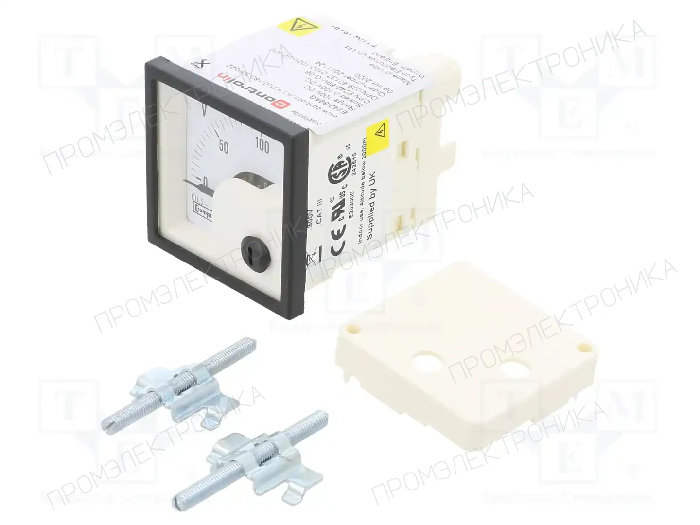 CROMPTON / TE CONNECTIVITY 039-40137-0100-100V-0-100V — Вольтметры