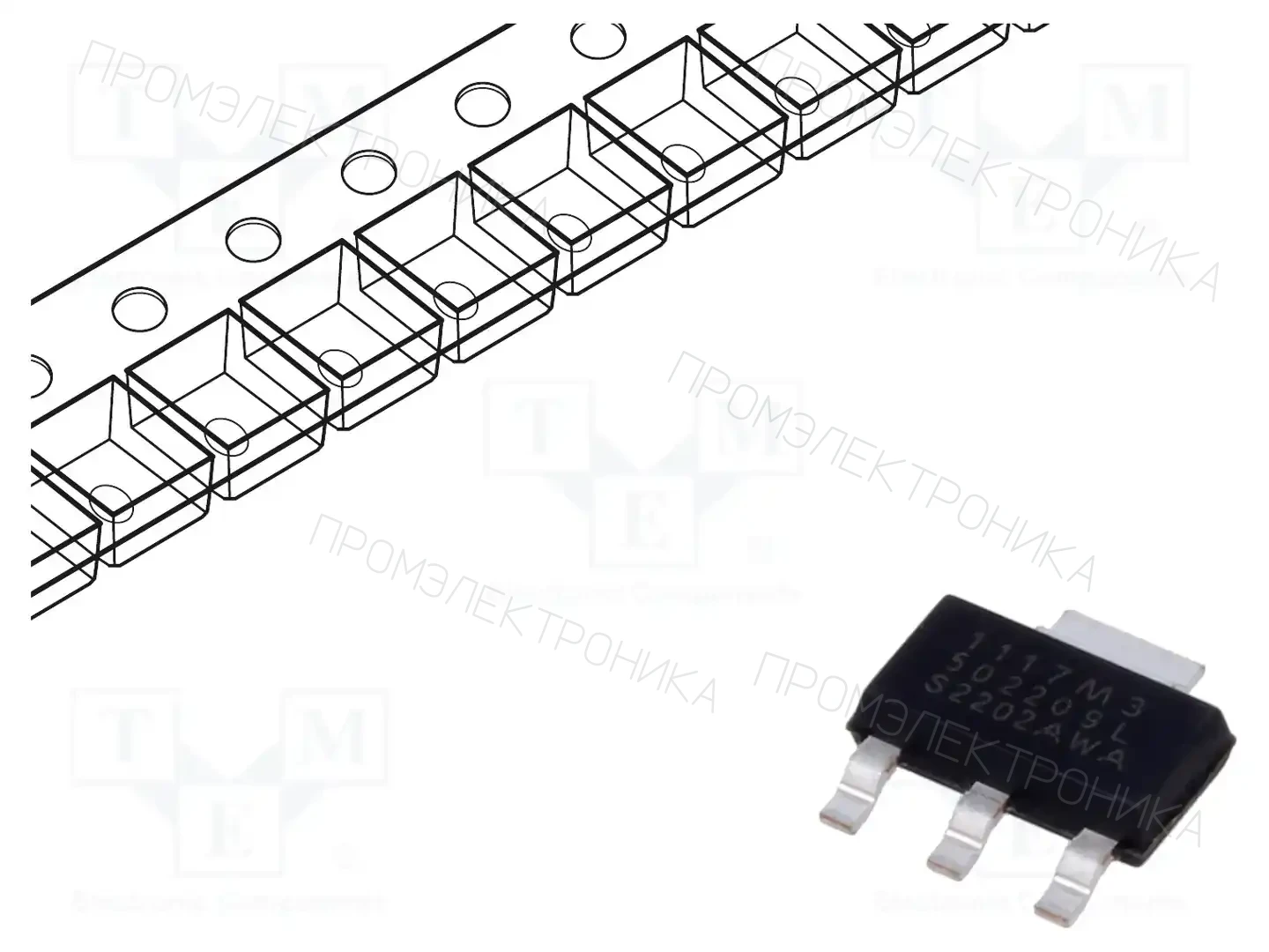 MAXLINEAR SPX1117M3-L-5-0/TR — Стабилизаторы напряжения нерегулир. LDO