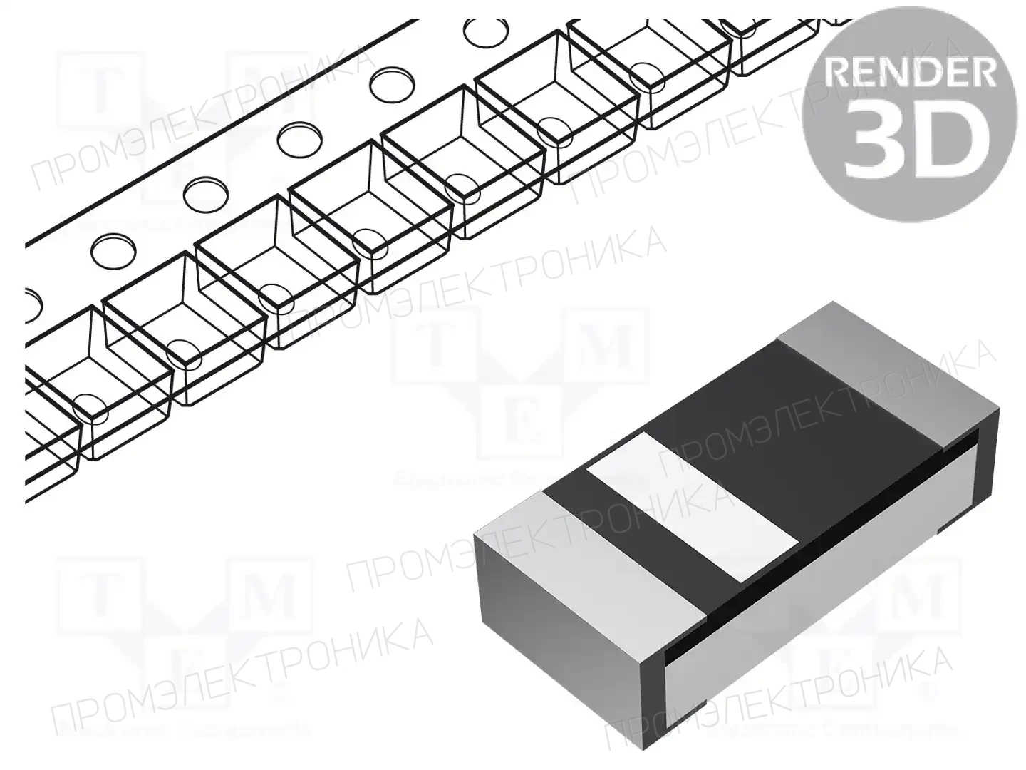 TAIWAN SEMICONDUCTOR BZS55C3V9 RXG — Стабилитроны SMD