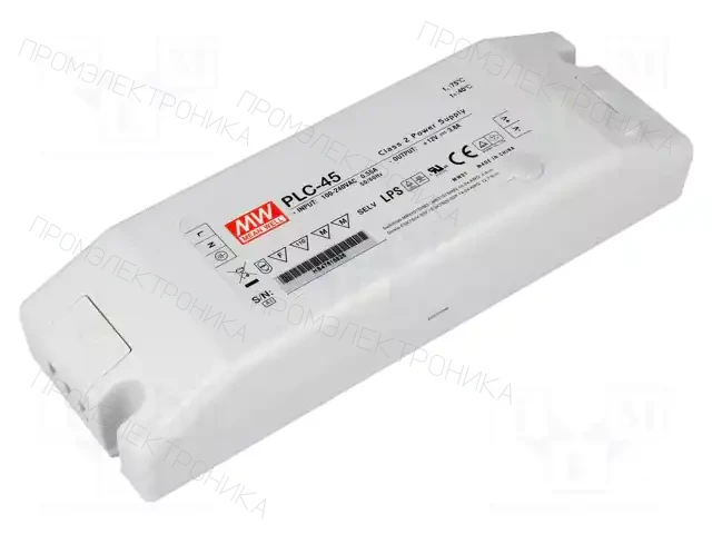 MEAN WELL PLC-45-20 — Блоки питания для LED