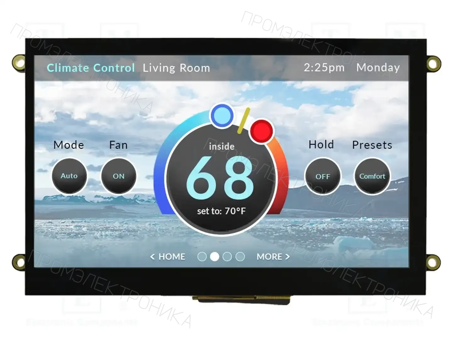 NEWHAVEN DISPLAY INTERNATIONAL NHD-7.0-HDMI-N-RSXV-CTU — Дисплеи TFT