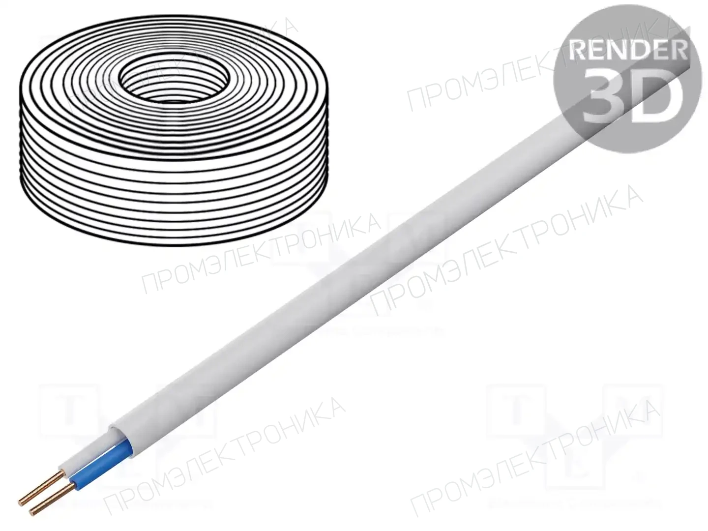 TECHNOKABEL YTDY 2X0,5 — Провода питания