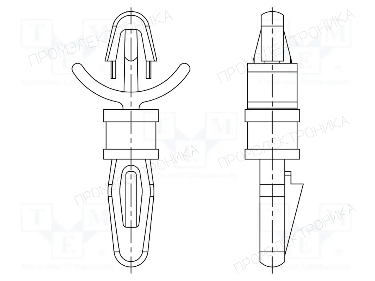 KEYSTONE 8807 — Дюбели пластмассовые